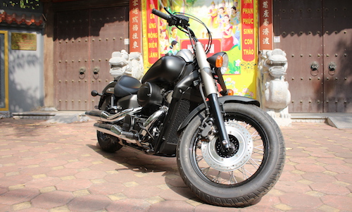 Cận cảnh Honda Shadow Phantom 750 2015 tại Hà Nội