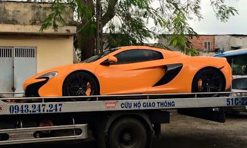 Siêu xe McLaren 650S Spider đầu tiên “nhập tịch” Việt Nam