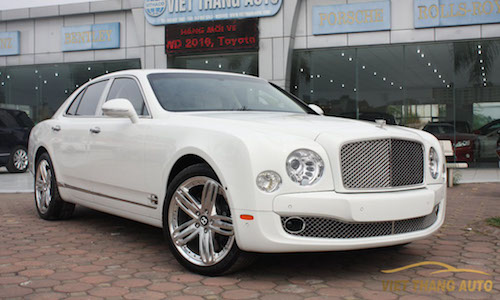 Bentley Mulsanne “hàng thửa” giá 21,3 tỷ tại Hà Nội