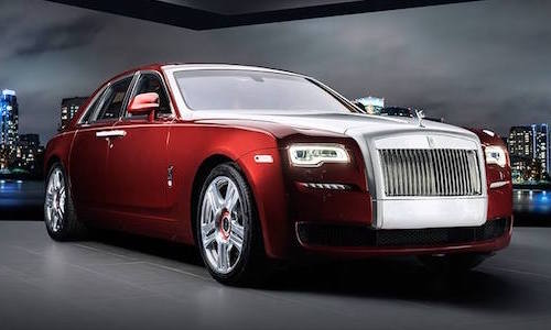 Rolls-Royce Ghost độ "kim cương đỏ" của hoàng gia Ả Rập