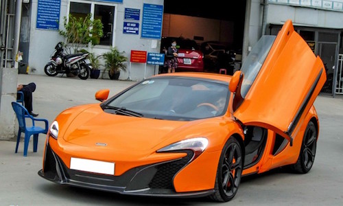 Siêu xe McLaren 650S Spider đầu tiên tại Việt Nam