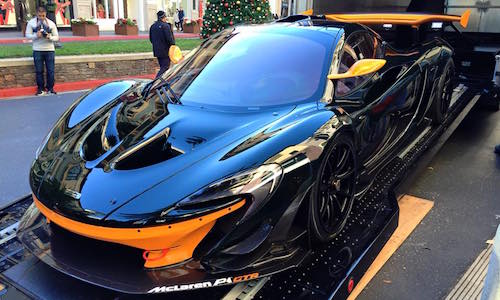 Chi tiết siêu xe đua McLaren P1 GTR đầu tiên tới Mỹ