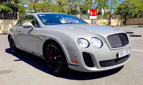 Siêu xe sang Bentley 20 tỷ biển "lộc phát" tại Việt Nam