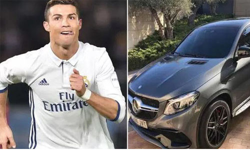 Ronaldo "tậu" xe sang Mercedes-Benz AMG GLE giá 2,7 tỷ