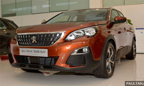 Peugeot 3008 SUV 2017 giá từ 756 triệu đấu Mazda CX-5