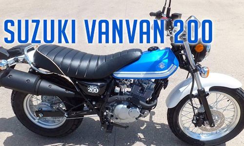 Cận cảnh môtô Suzuki VanVan mới giá chỉ 90 triệu đồng 