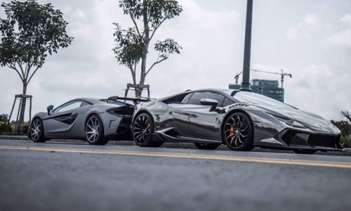 Báo Tây "choáng" với McLaren và Lamborghini độ khủng tại VN