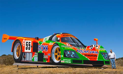 Huyền thoại xe đua Mazda 787B “lên hình” cao 7m