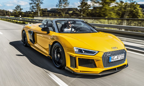 Audi R8 Spyder mạnh ngang V10 Plus nhờ gói độ ABT