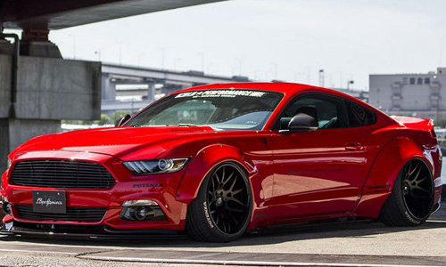 Ngắm “ngựa hoang” Ford Mustang Liberty Walk siêu khủng