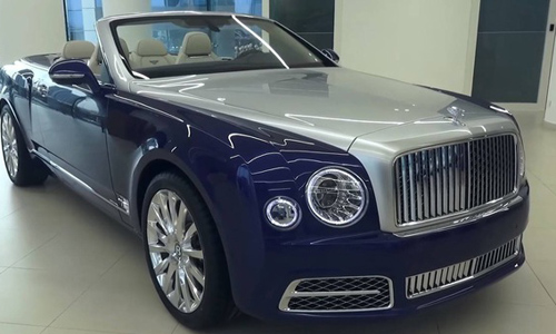 Xe sang Bentley Mulsanne Grand Convertible "siêu hiếm"