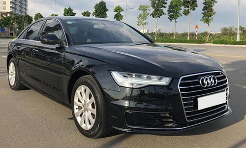 "Soi" xe sang Audi A6 phiên bản 2016 tại Sài Gòn