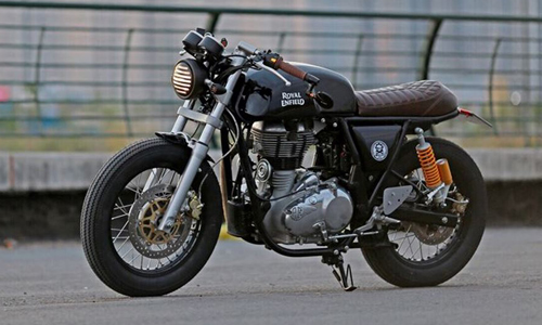 Môtô Royal Enfield độ cafe racer chỉ 20 triệu ở Sài Gòn