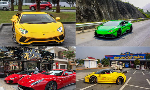 Dàn xe Lamborghini và Ferrari tiền tỷ tại Car & Passion 2018