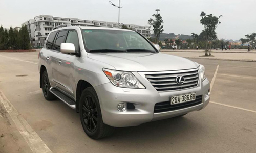 Lexus LX570 biển "lộc phát" giá 3,2 tỷ đồng tại Hà Nội