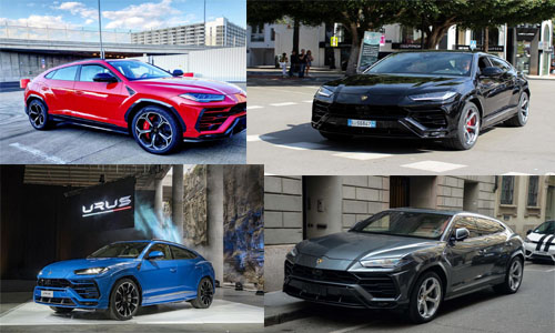 Trọn bộ siêu phẩm Lamborghini Urus đủ màu sắc ngoài đời thực