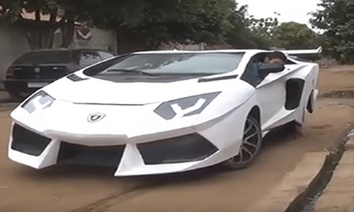 Siêu xe Lamborghini Aventador “fake” giá chỉ 18,6 triệu đồng