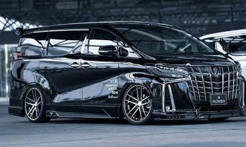 "Chuyên cơ mặt đất" Toyota Alphard siêu ngầu với gói độ mới