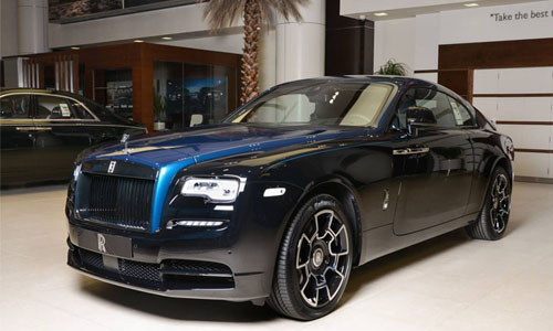 Ngắm siêu xe sang Rolls-Royce Black Badge Wraith Adamas mới