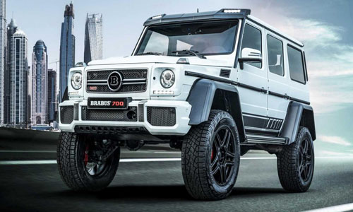 Brabus 700 4x4² Final Edition "trùm cuối" của Mercedes-AMG G63