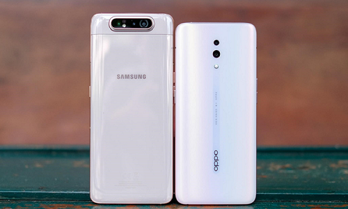 Tầm giá 15 triệu đồng - chọn Galaxy A80 hay Oppo Reno 