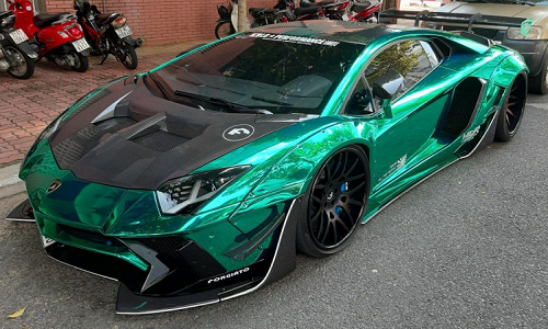 Lamborghini Aventador Liberty Walk độc nhất Việt Nam thay áo mới