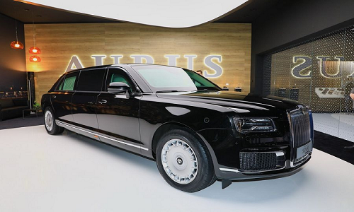 Aurus "đối thủ" Rolls-Royce mở showroom đầu tiên ở Moscow, Nga