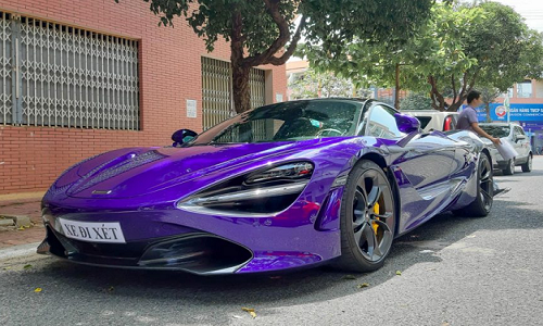 Siêu xe Mclaren 720S màu độc đáo hơn 22 tỷ tại Việt Nam