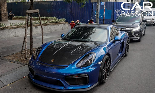 Chi tiết Porsche Cayman tiền tỷ độ độc tại Sài Gòn