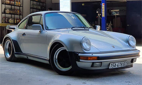 Porsche 930 Turbo độc nhất Việt Nam lăn bánh tại Hà thành