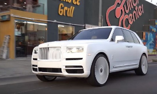 Ngắm SUV siêu sang Rolls-Royce Cullinan phiên bản “bạch mã” 