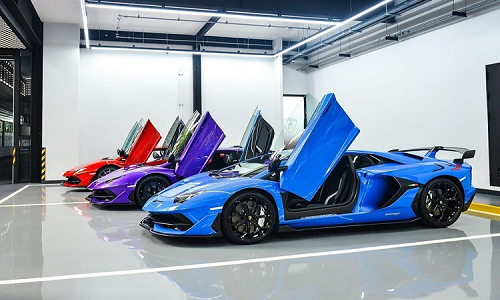 Dàn siêu xe hàng hiếm Lamborghini Aventador SVJ của đại gia Thái