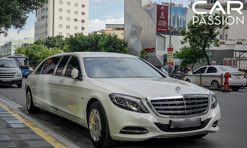 Chạm mặt Mercedes-Maybach S600 Pullman hơn 34 tỷ tại Sài Gòn