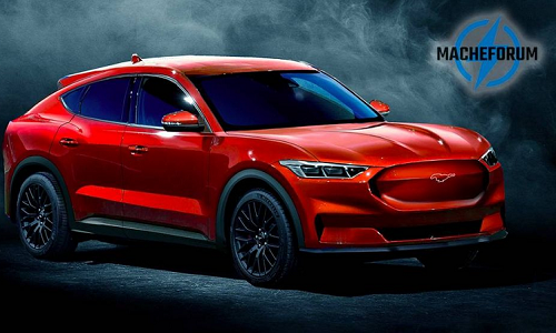 Xe SUV Ford Mach E chạy điện "lộ hàng" giống Mustang