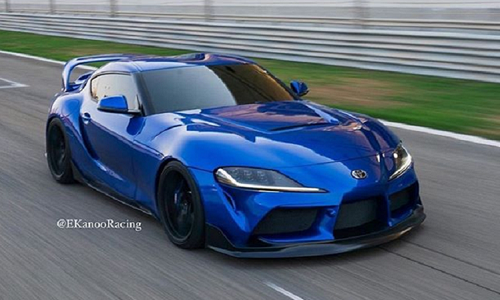 Toyota Supra 2020 gây ấn tượng với gói độ Ekanno Racing