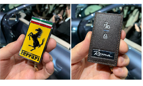  Ferrari Roma mới sử dụng bao chìa khóa cực “sang chảnh”