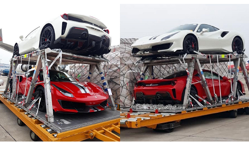 Bộ đôi siêu xe Ferrari 488 Pista đầu tiên cập bến Việt Nam