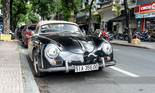 Chi tiết Porsche 356A Speedster di sản "siêu hiếm" ở Sài Gòn