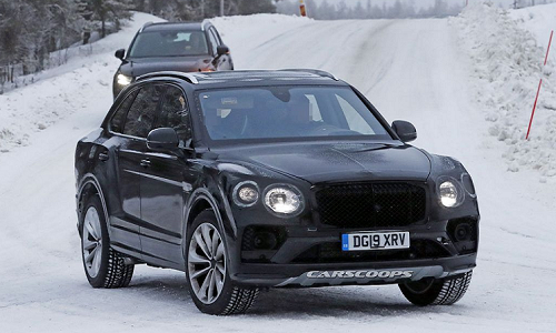 Xe SUV hạng sang Bentley Bentayga 2021 lộ diện 