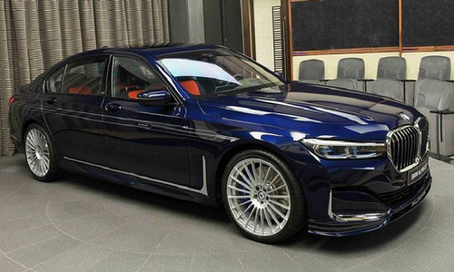 Ngắm siêu sedan BMW Alpina B7 2020 màu độc tại Abu Dhabi