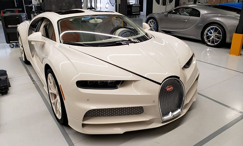 Tuyệt phẩm Bugatti Chiron kết hợp cùng thời trang Hermes