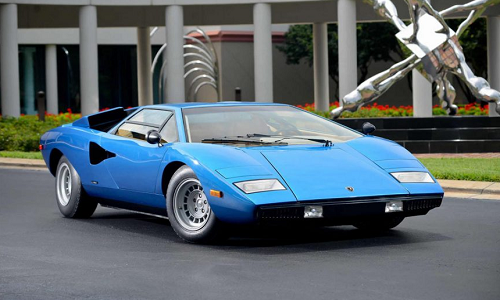 Lamborghini Countach Periscopica gương chiếu hậu “kính tiềm vọng”