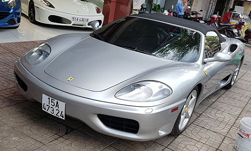 Hàng hiếm Ferrari F360 Spider tái xuất tại Sài Thành