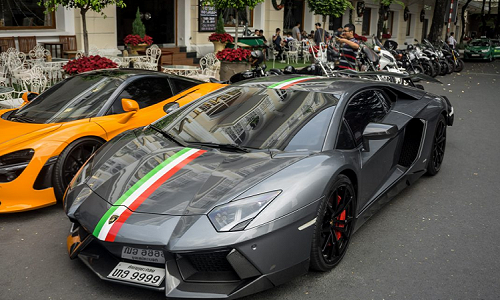 Siêu xe Lamborghini Aventador LP700-4 Novitec Torado tại Sài Gòn