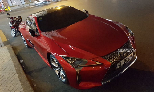 Sững sờ vẻ đẹp Lexus LC 500 - “của hiếm” tại Việt Nam