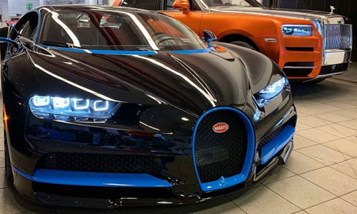 Rapper 50 Cent tậu siêu phẩm Bugatti Chiron Sport