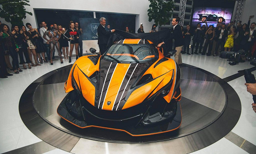 Apollo Intensa Emozione thứ hai ra mắt với màu áo cam ấn tượng