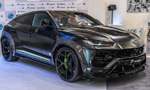 Siêu SUV Lamborghini Urus hầm hố hơn nhờ Prior Design "dao kéo"