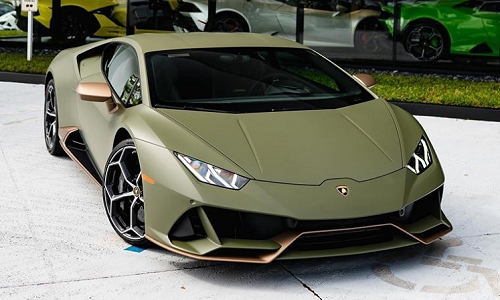 "Soi" siêu xe Lamborghini Huracan EVO màu độc sắp về Việt Nam 