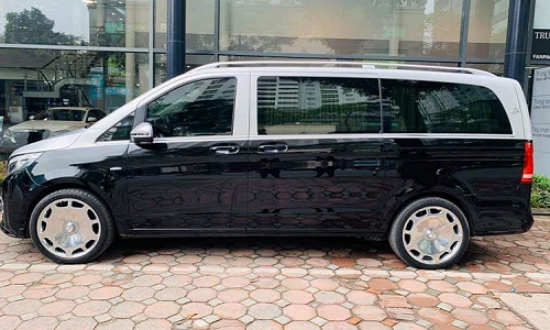 Dân chơi Việt biến Mercedes-Benz V-Class thành siêu sang Maybach 